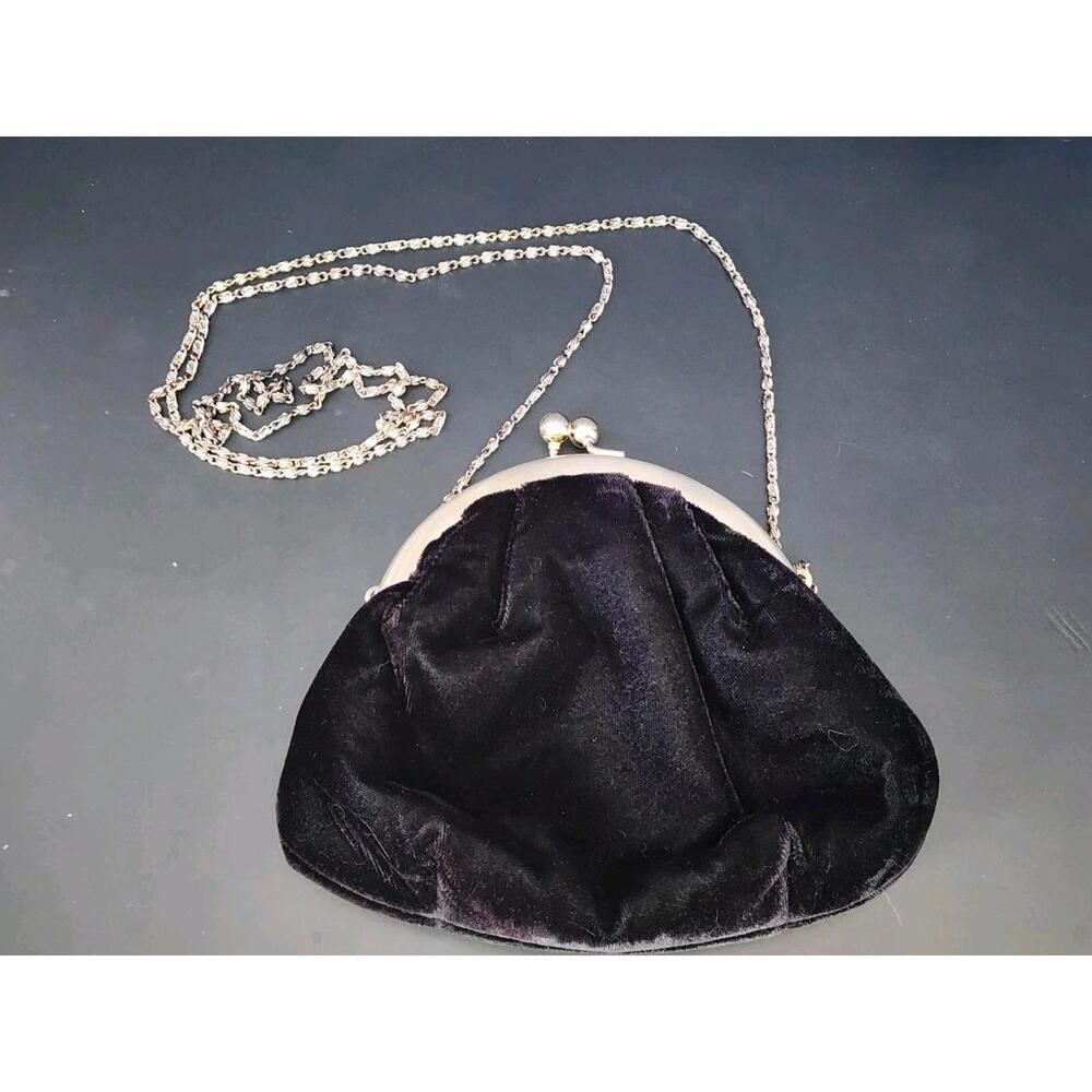 Vintage Claire's Velvet Small Purse